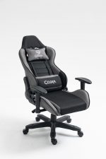 Сучасний комфорт Геймерське крісло COBRA Rebel CR205 сіро-чорне - Зображення 3