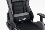 Сучасний комфорт Геймерське крісло COBRA Rebel CR205 сіро-чорне - Зображення 11
