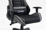 Сучасний комфорт Геймерське крісло COBRA Rebel CR205 сіро-чорне - Зображення 13