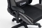 Сучасний комфорт Геймерське крісло COBRA Rebel CR205 сіро-чорне - Зображення 14