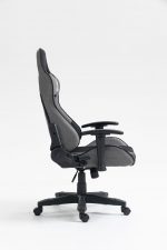 Сучасний комфорт Геймерське крісло COBRA Rebel CR205 сіро-чорне - Зображення 15