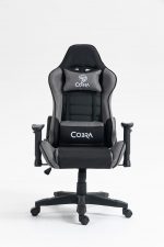 Сучасний комфорт Геймерське крісло COBRA Rebel CR205 сіро-чорне - Зображення 4