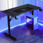 Компактний та функціональний Геймерський стіл CR2050BK (100 см) - Зображення 2