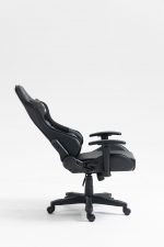 Комфортне Геймерське крісло для геймерів COBRA Rebel CR206 чорне - Зображення 3