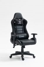 Комфортне Геймерське крісло для геймерів COBRA Rebel CR206 чорне - Зображення 2