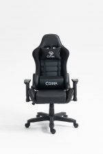 Комфортне Геймерське крісло для геймерів COBRA Rebel CR206 чорне - Зображення 8