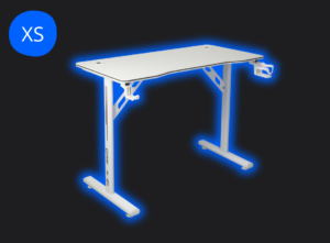 Компактний та зручний Геймерський стіл CR2060WH (100 см)