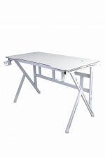 Стильний та просторий Геймерський стіл COBRA DESK CR3010WH Білий - Зображення 3