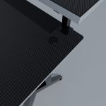 Чорний дизайн Геймерського столу Cobra CR4009BK для геймерів - Зображення 10