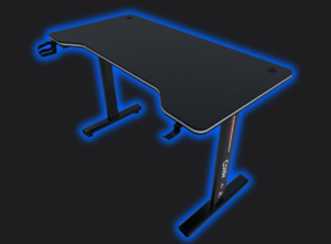 Чорний стильний Геймерський стіл Cobra CR4574BK для геймерів