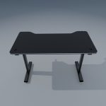 Чорний стильний Геймерський стіл Cobra CR4574BK для геймерів - Зображення 7