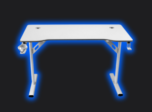 Стильний білий Геймерський стіл Cobra CR4575WH для геймерів