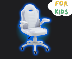Ідеальне Геймерське крісло COBRA JUNIOR PRO CRF-2307 біле для дітей