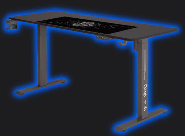 Максимальний комфорт з Геймерським столом ELECTRA CRF14ELBK ЧОРНИЙ