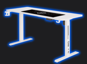 Стильний і комфортний Геймерський стіл ELECTRA CRF14ELWH БІЛИЙ