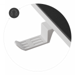 Універсальний Геймерський стіл Cobra X-Mate CRF140WH білий стиль - Зображення 13