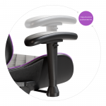 Стильне Ігрове Геймерське крісло Draco CRF190 PINK для геймерів - Зображення 9