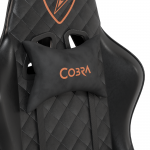 Стильне ігрове Геймерське крісло Draco CRF191 Black для зручності - Зображення 18