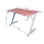 Стильний Геймерський стіл CRF4575RGB Рожевий з RGB підсвіткою - Зображення 3