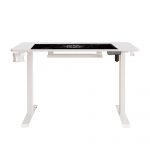 Елегантний білий Геймерський стіл ELECTRA CRF12ELWH БІЛИЙ - Зображення 3