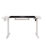 Стильний і комфортний Геймерський стіл ELECTRA CRF14ELWH БІЛИЙ - Зображення 4