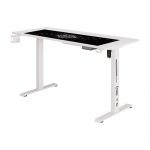 Стильний і комфортний Геймерський стіл ELECTRA CRF14ELWH БІЛИЙ - Зображення 3