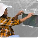 Плівка на садову теплицю 2.5 x 4 м (10 м²) біла Plonos - Міцний захист - Зображення 3