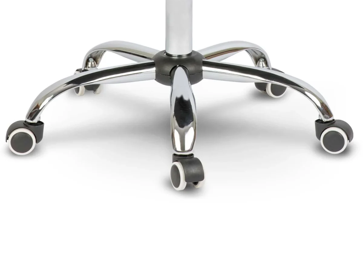 Шкіряний офісний стілець Benton сірий - Зображення 5