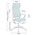 Морське офісне крісло з мікросітки Sofotel Labi - Зображення 17