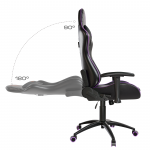 Стильне Ігрове Геймерське крісло Draco CRF190 PINK для геймерів - Зображення 6