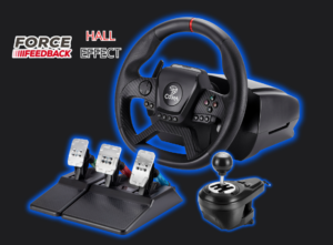 Ігрове кермо Руль GT987FF PRO з високою точністю та комфортом