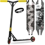 Трюковий самокат SOKE XTR чорно-жовтий - Зображення 13