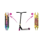 Трюковий Cамокат SOKE PRO різнокольоровий - Зображення 12