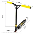 Трюковий самокат SOKE XTR чорно-жовтий - Зображення 15