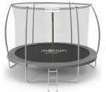 Батут із Внутрішньою Сіткою Motion Sport Line Premium 10ft (305 см) Сірий