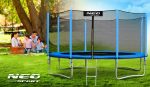 Батут із Зовнішньою Сіткою Neo-Sport 374 см + Драбинка - Зображення 3