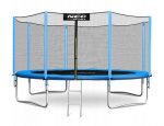 Батут із Зовнішньою Сіткою Neo-Sport 374 см + Драбинка - Зображення 2