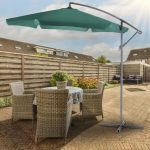 Велика складна Садова Парасолька з ультрафіолетовим захистом CLASSIC UV50 OUTTEC - Зображення 13