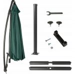 Велика складна Садова Парасолька з ультрафіолетовим захистом CLASSIC UV50 OUTTEC - Зображення 12