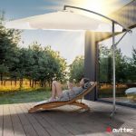 Велика Складна Садова Парасолька Захист Від Сонця та Дощу CLASSIC UV50 OUTTEC О-66278 - Зображення 2