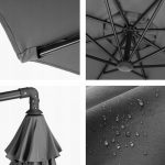 Садова Парасолька Modern Захист від Сонця UV50 OUTTEC О-42142 - Зображення 4