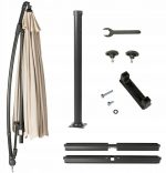 Садова Парасолька Modern Захист від Сонця з Елегантним Дизайном UV50 Outtec О-42143 - Зображення 6