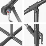 Садова Парасолька Modern Захист від Сонця з Елегантним Дизайном UV50 Outtec О-42143 - Зображення 4