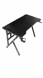 Стильний та функціональний Геймерський стіл COBRA DESK CR3009BK Чорний - Зображення 3