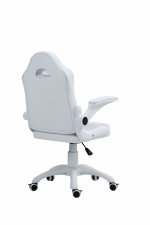 Ідеальне Геймерське крісло COBRA JUNIOR PRO CRF-2307 біле для дітей - Зображення 18