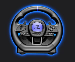 Ігрове кермо Руль Cobra Monte Carlo 270 сумісне з 5 платформами