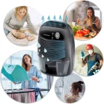 Поглинач вологи Осушувач повітря з автомобільним адаптером Berdsen BR-68B чорний - Зображення 10