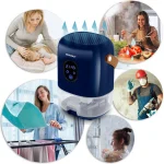 Вологопоглинач Осушувач повітря Berdsen BR-10B темно-синій - Зображення 13