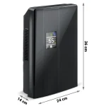 Вологопоглинач Осушувач повітря Berdsen BR-20D чорний - Зображення 3