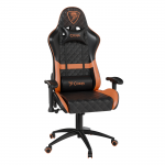Яскравий дизайн для геймерів Ігрове Геймерське крісло Draco CRF193 Orange - Зображення 4